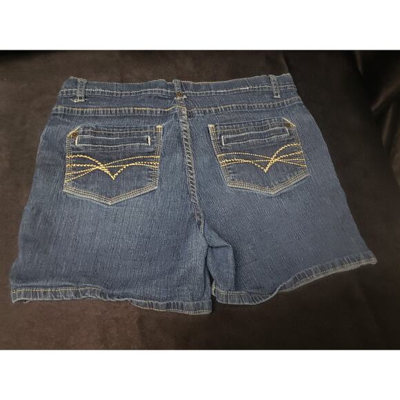 Arizona Jean Co. Dark Blue Jean Shorts | Size 18 1/2 Plus - Picture 3 of 6